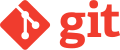 Git logo full (orange).svg
